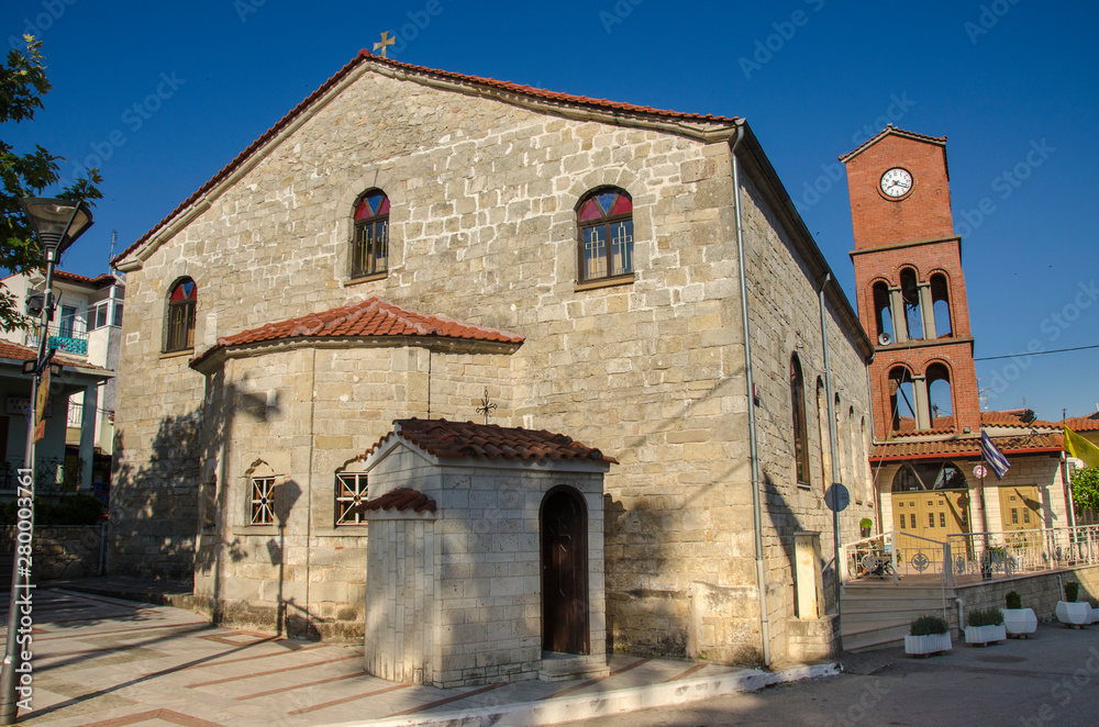 Saint Atanasios (ΑΓΙΟΣ ΑΘΑΝΑΣΙΟΣ - ΕΝΟΡΙΑΚΟΣ) church in Polychrono, Pallini, Greece