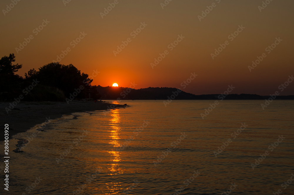 Mediterranean sea - Aegean Coast – Greece, Polychrono Beach