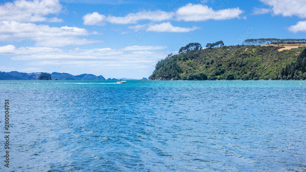 ocean view at New Zealand Coromandel