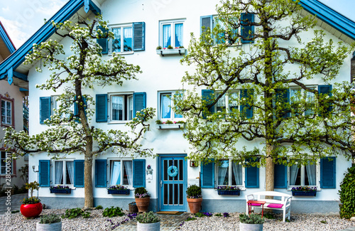old town of diessen - germany photo