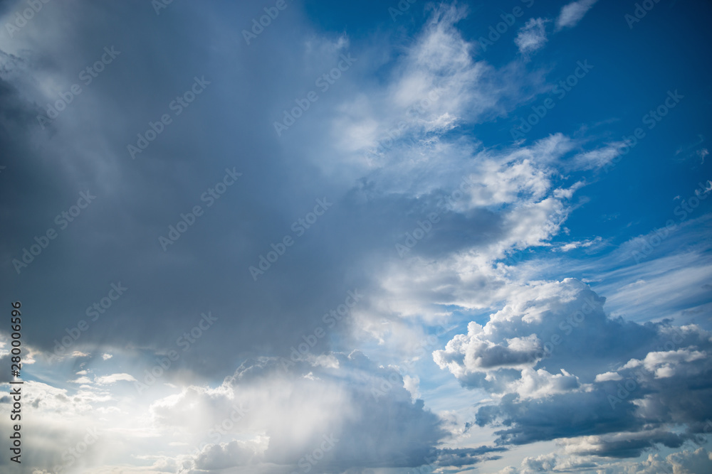 Dark storm clouds before rain. Dark storm clouds before rain.