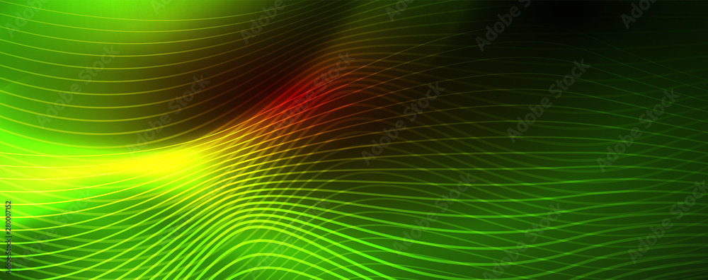 Shiny neon lines techno magic futuristic background, magic energy space light concept, abstract background wallpaper design Shiny neon lines techno magic futuristic background, magic energy space light concept, abstract background wallpaper design