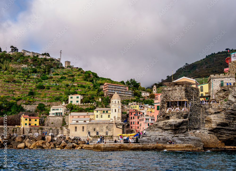Vernazza, Cinque Terre, UNESCO World Heritage Site, Liguria, Italy