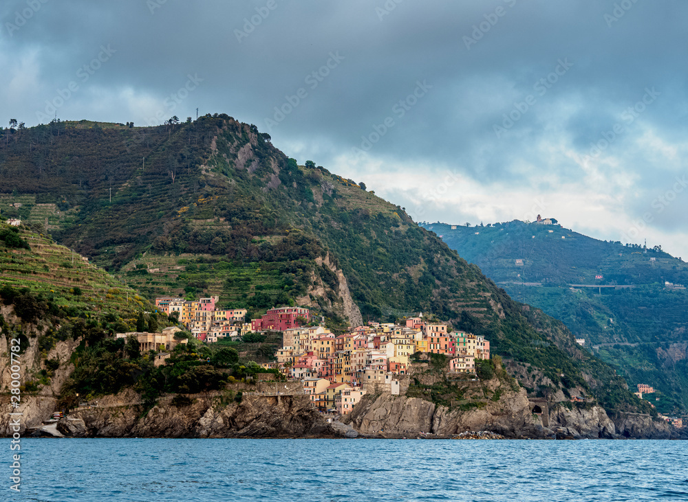 Manarola, Cinque Terre, UNESCO World Heritage Site, Liguria, Italy