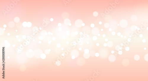 Pink sparkling blurred background