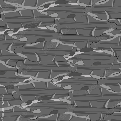 Abstract background wall from sulphur decorative stone