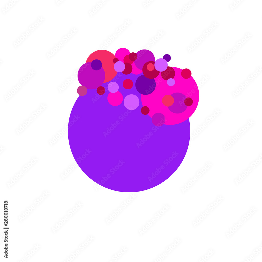 Цветные круги на белом фоне вектор Векторный объект Stock | Adobe Stock