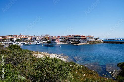 Small harbour in Stintino (Sardegna, Sardinia, Italy)