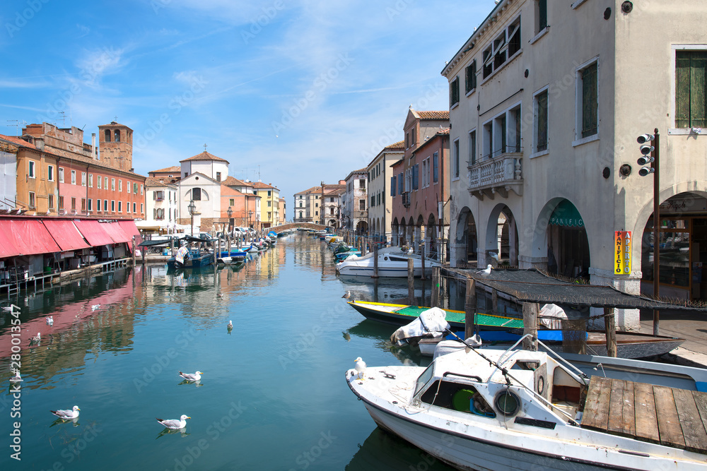City of Chioggia near Venice in Italy