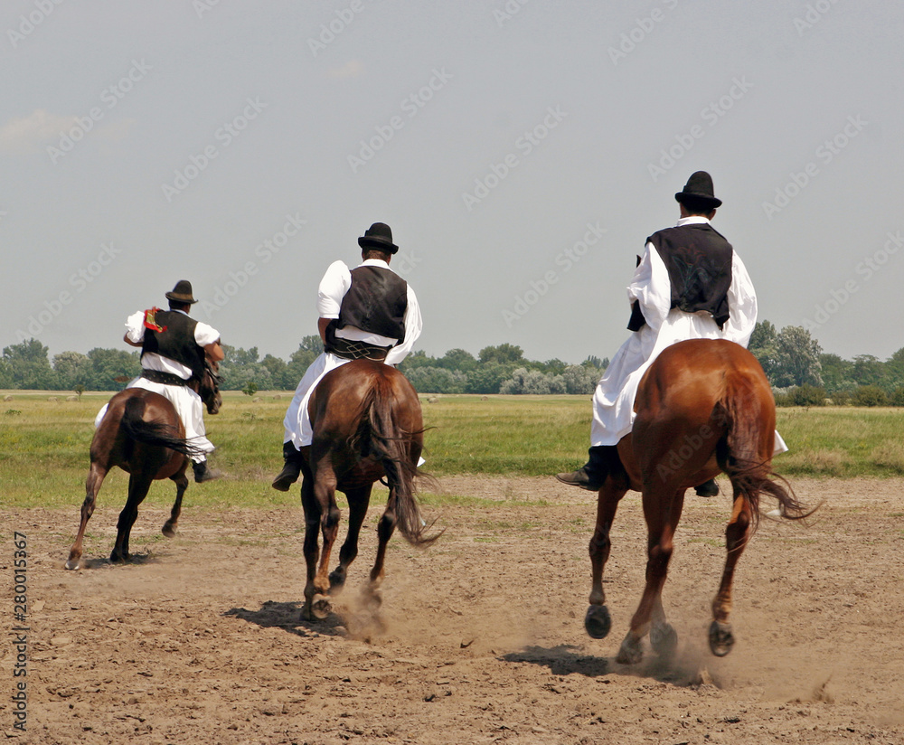 Pusta Hungary Horsemen Horseriding Pusta Hungary Horsemen Horseriding