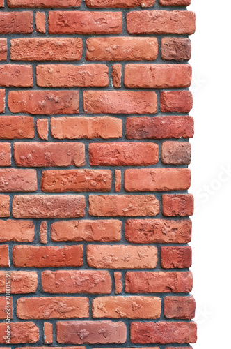brick wall corner edge