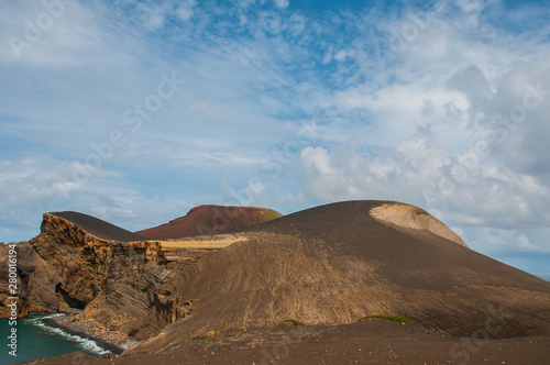 The Capelinhos volcano was born at sea  in the parish of Capelinhos  in Faial Island  Azores and its activity extended from September 1957 to October 1958.