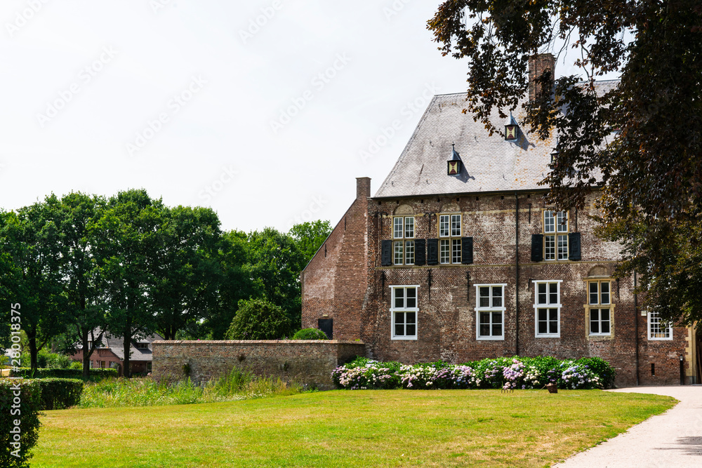 Castle Hernen with garden, The Netherlands