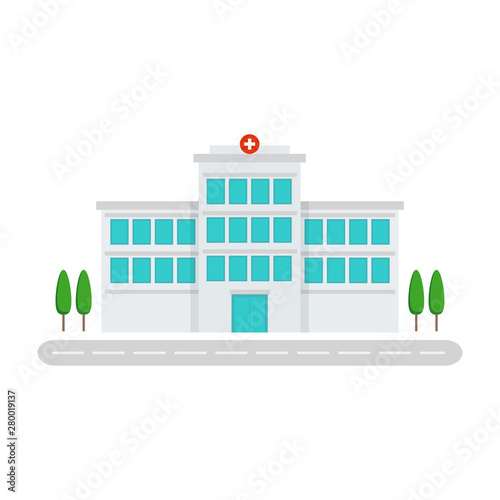 hospital building icon