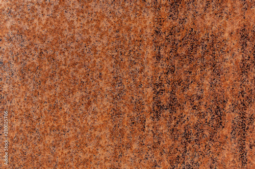 Background: Rusted brown metal surface