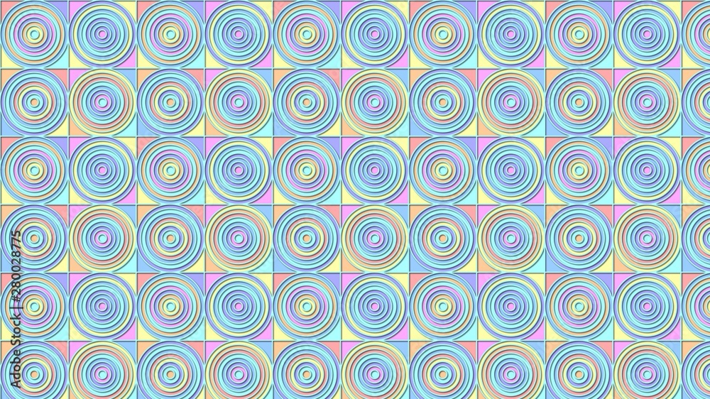 seamless pattern with circles