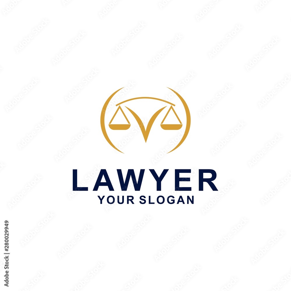 justice law logo design template. attorney logo with pillar and star shape illustration justice law logo design template. attorney logo with pillar and star shape illustration
