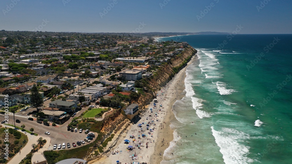 Solana Beach, Southern California Aerial Photography