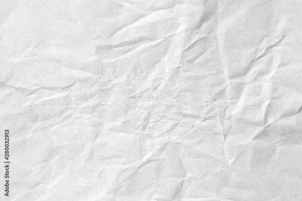 Fototapeta premium Old crumpled grey paper background texture