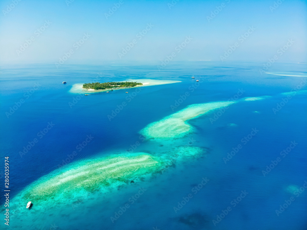 Obraz premium Embudu Village by DJI
