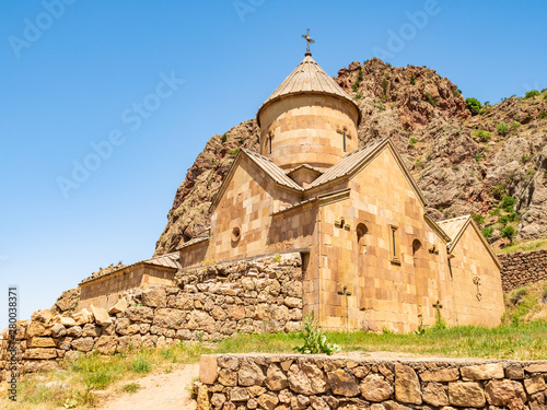 Ancient Surb Karapet church of Noravank monastery complex in Armenia
