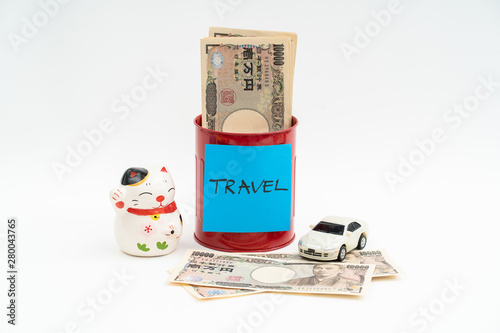 10000 yen banknote money for travel photo