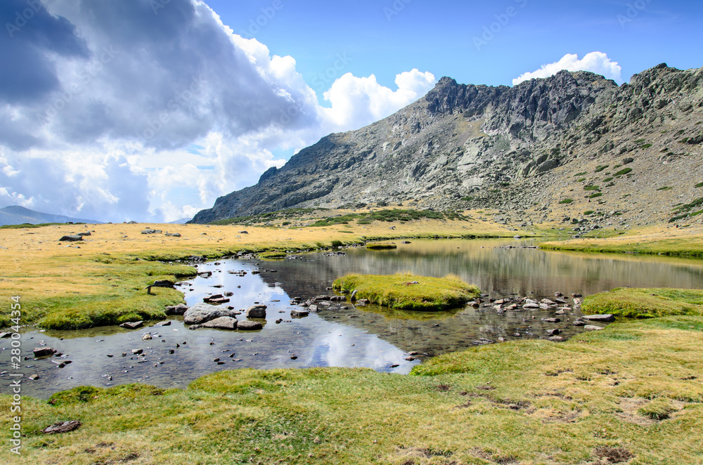 Sierra de Guadarrama, Pico de Peñalara, Spainish mountains, national park, unesco