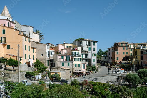 Corniglia town at Cinque Terre, Italy in the summer © Ivan Kurmyshov