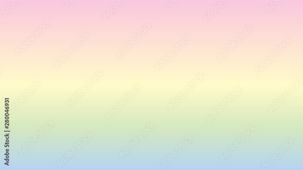 Vector gradient background with horizontal lines. Pastel colors