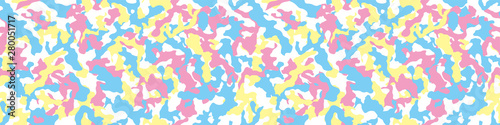 Camouflage background. Seamless pattern.Vector. 迷彩パターン © tabosan