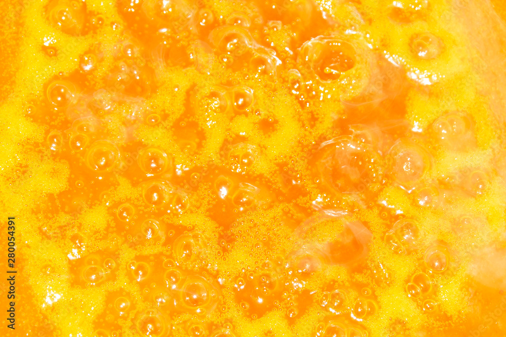 Texture is very good boiling yellow apricot jam Texture is very good boiling yellow apricot jam