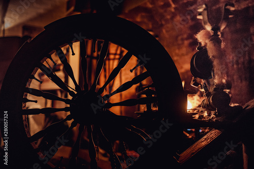 Tapety artystyczne wheel in the night