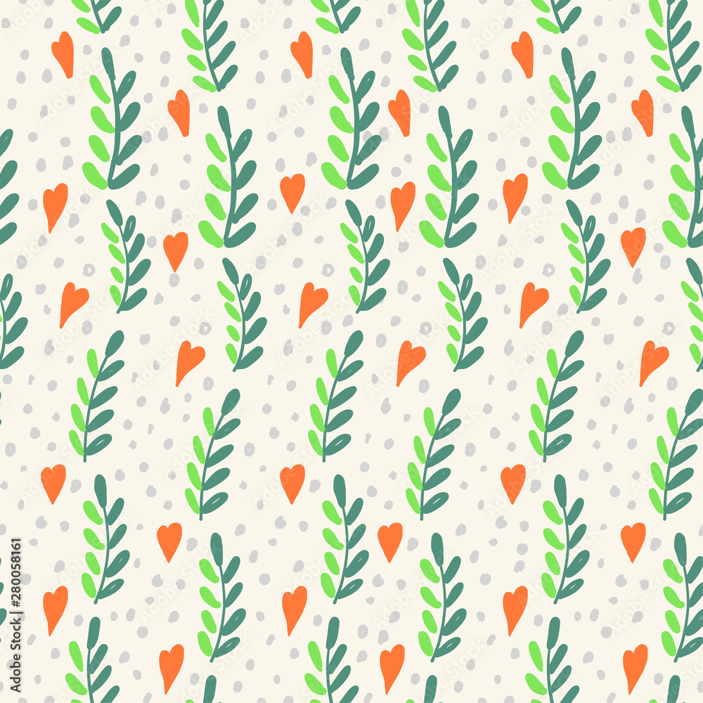 Floral seamless pattern. Vector abstract illustration. Endless background. Floral seamless pattern. Vector abstract illustration. Endless background.