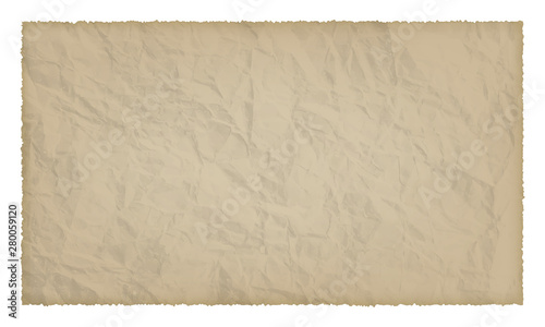 Old paper with burnt edges