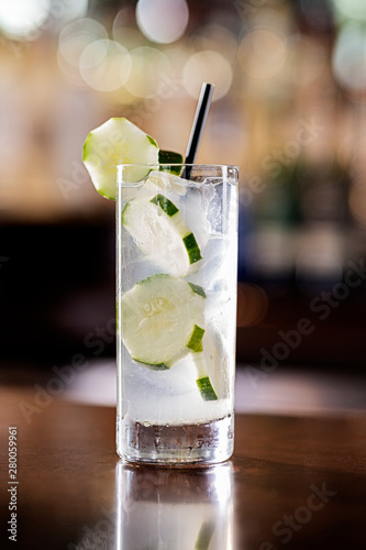 Cucumber Cooler Vodka Cocktail