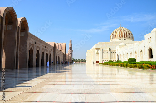 Sultan Qaboos Grand Mosque  Oman Muscat