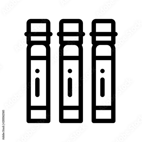 Muscle Balancer Capsules Vector Thin Line Icon. Energy Balancer Vitamin Health Sportsman In Flask Linear Pictogram. Dietary Protein Ingredient, Iso, Bar Bodybuilding Contour Illustration