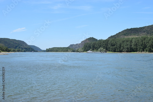 Rhein bei Andernach, Sommer 20919 photo