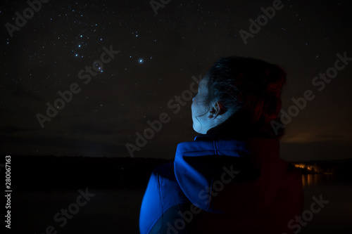 Stargazing at the Night sky