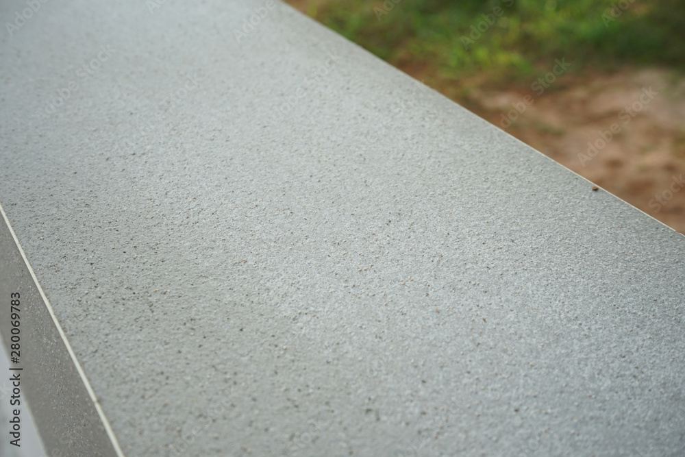Fototapeta premium Cement floor and natural backdrop in Thailand