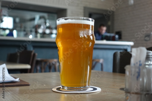 Microbrewery's beer - Prague Czech republic