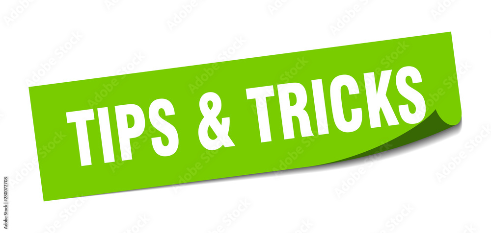 tips & tricks sticker. tips & tricks square isolated sign. tips & tricks tips & tricks sticker. tips & tricks square isolated sign. tips & tricks