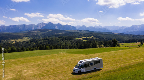 camper van - background - travel © BlackMediaHouse
