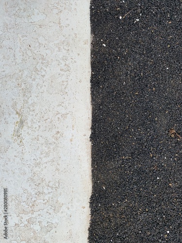 Black e white sand texture