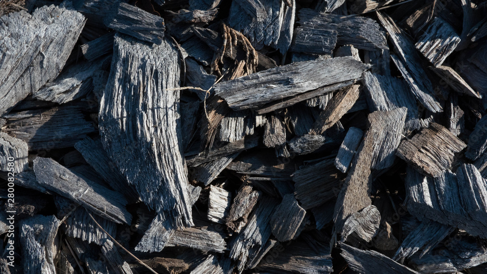 Close up mulch texture