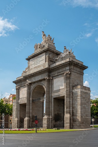 Toledos gate in Madrid, Spain