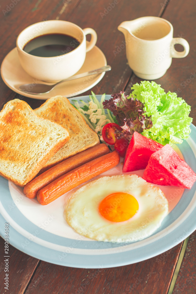 Fototapeta premium desayuno
