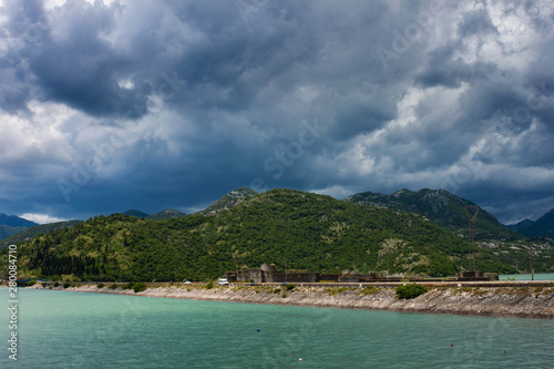 view of fort Lesendro in Lake Skadar National park, Montenegro © Tatiana Svetlichnaya
