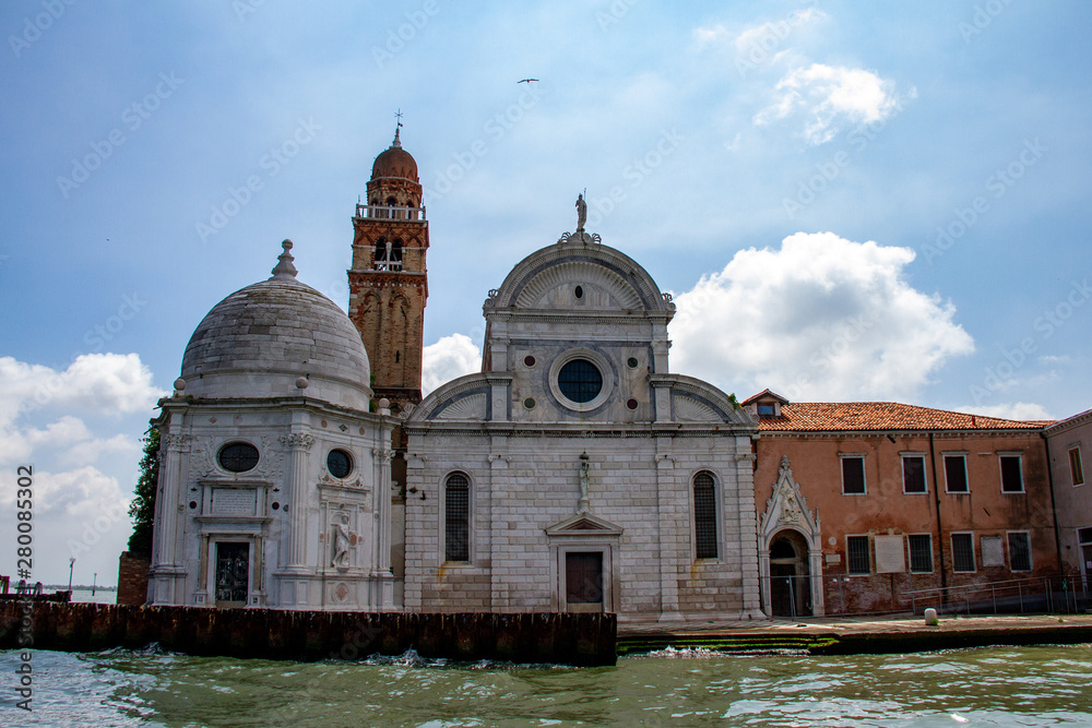 Church of San Michele on the San Michele island in Venice, Italy