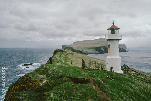 Lighthouse Mykines Faroe Islands